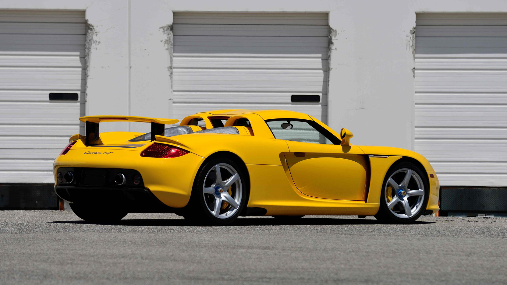 Porsche Carrera GT en amarillo
Fotografía de Mecum Auctions