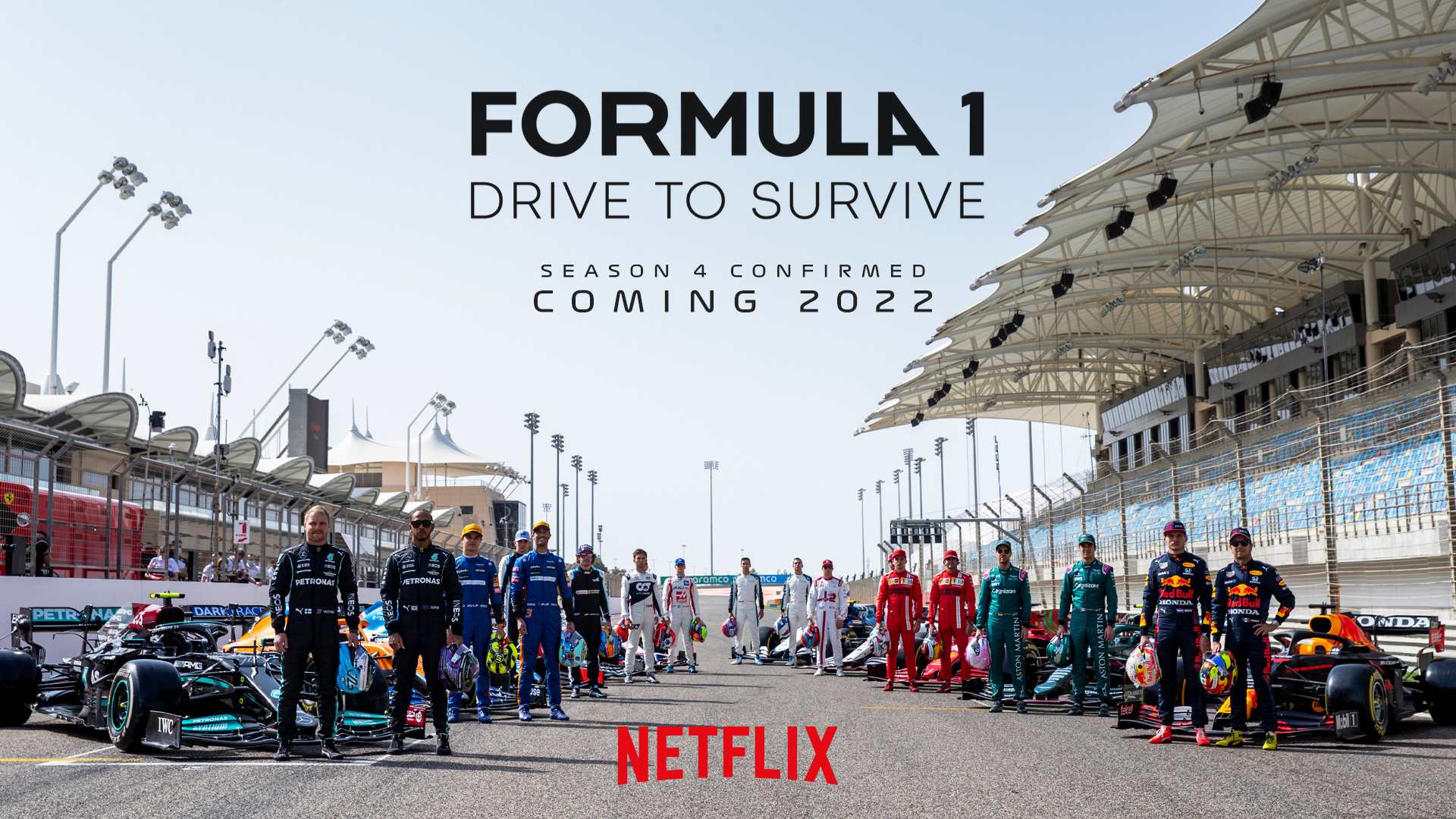 La temporada 4 de Drive To Survive llegará a Netflix en 2022