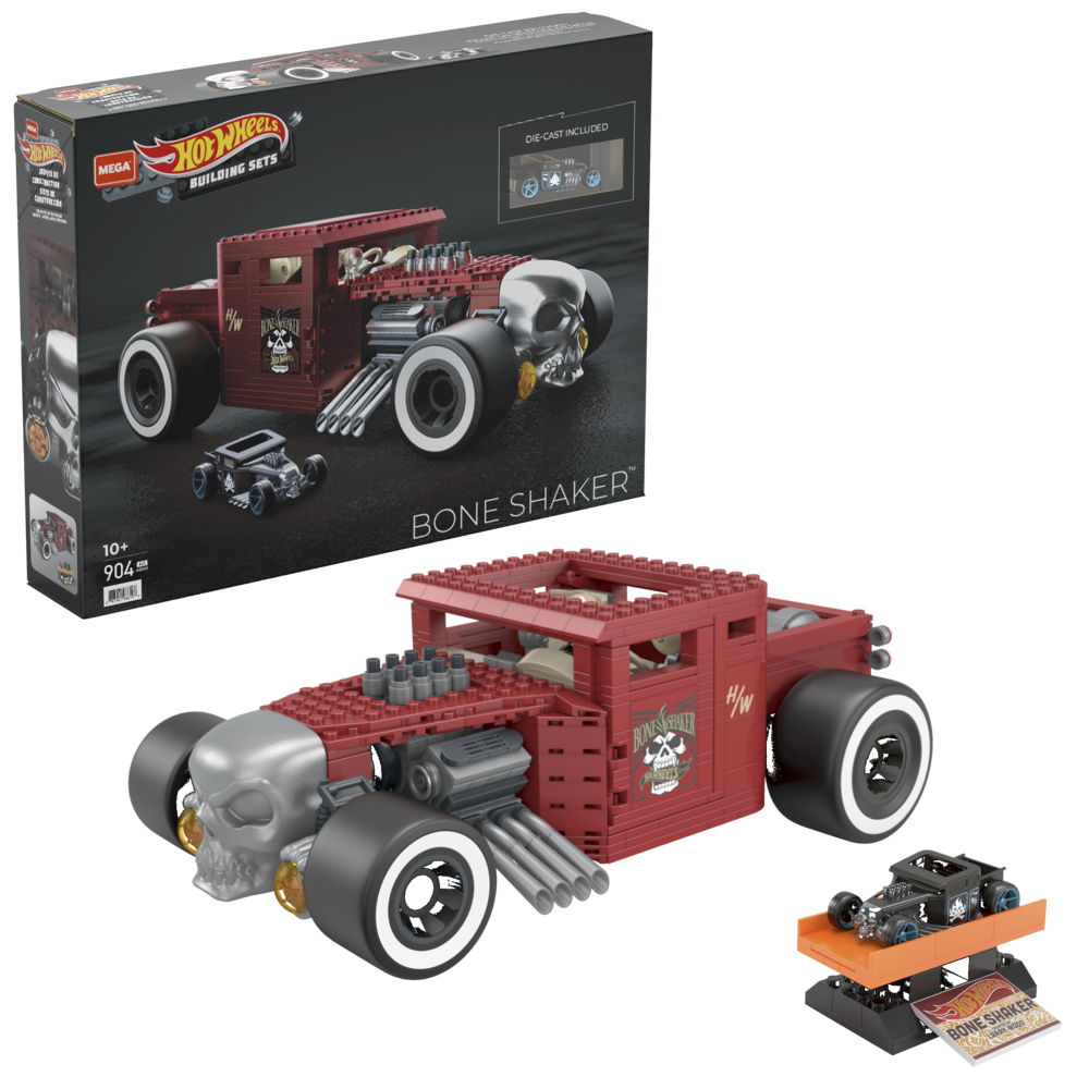 Hot Wheels y MEGA Bone Shaker | Memo Lira Bone Shaker es uno de los vehículos más famosos de Hot Wheels