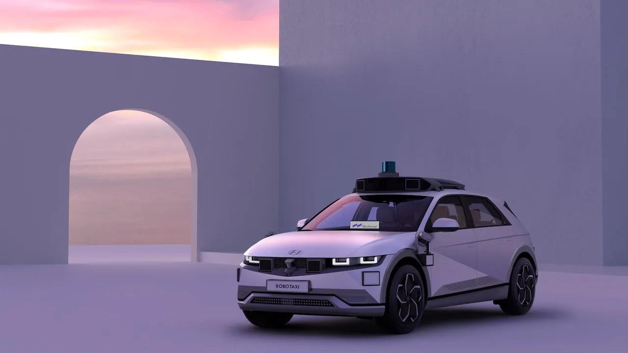 Robotaxi IONIQ 5, el taxi totalmente autónomo
