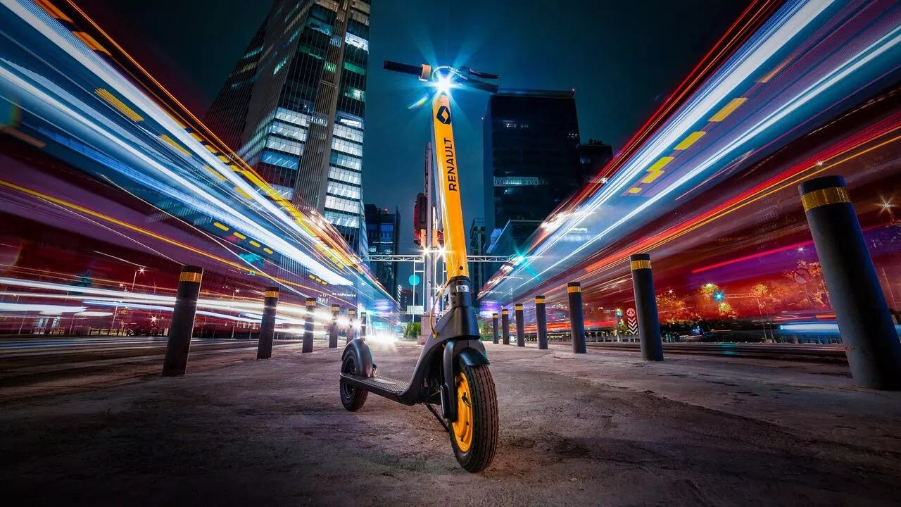 Renault México presenta un nuevo scooter eléctrico