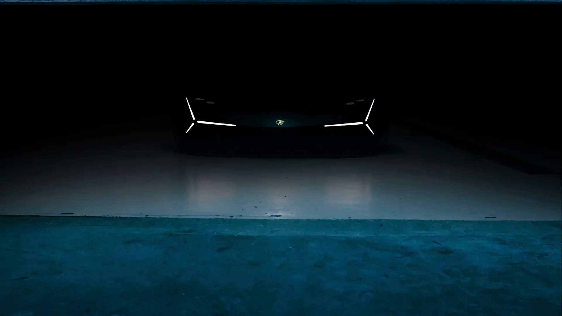 Teaser Lamborghini Terzo Millennio
