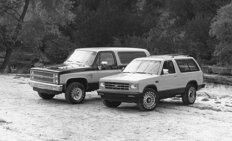 Chevrolet Blazer K5 y S-10
Fotografía de Car and Driver