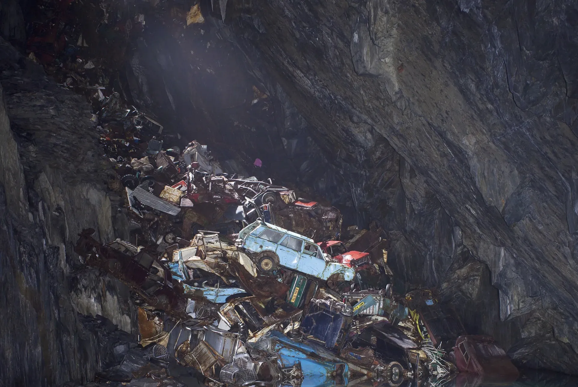 Cementerio de coches Gales