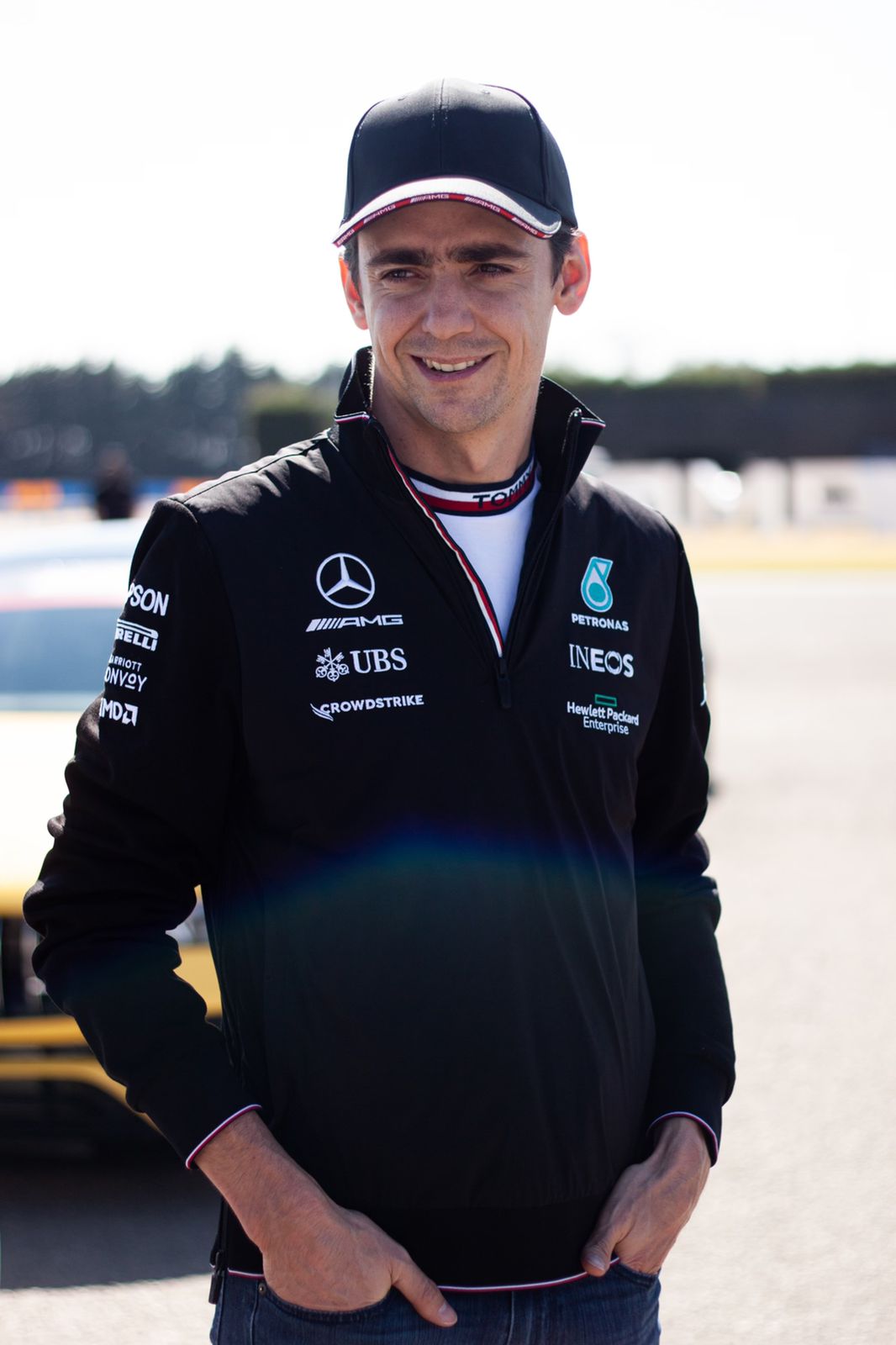 Esteban Gutiérrez fue uno de los pilotos que asistió en AMG Driving Experience 2021