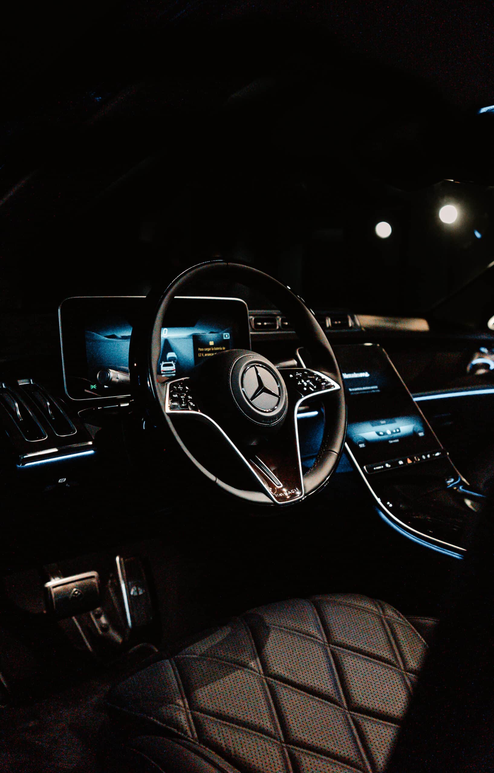 El interior de Mercedes-Maybach Clase S