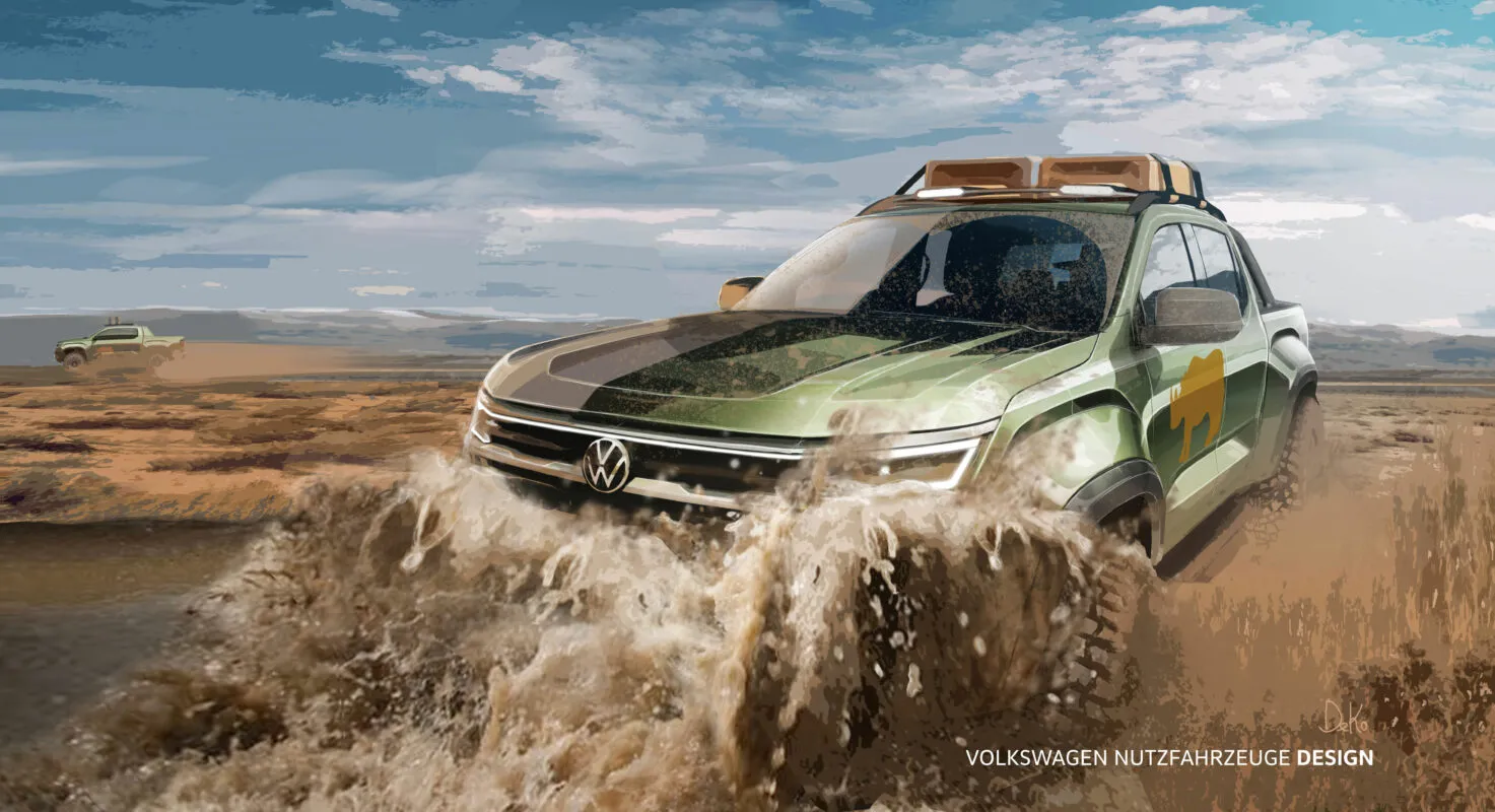 Así lucirá el próximo Volkswagen Amarok