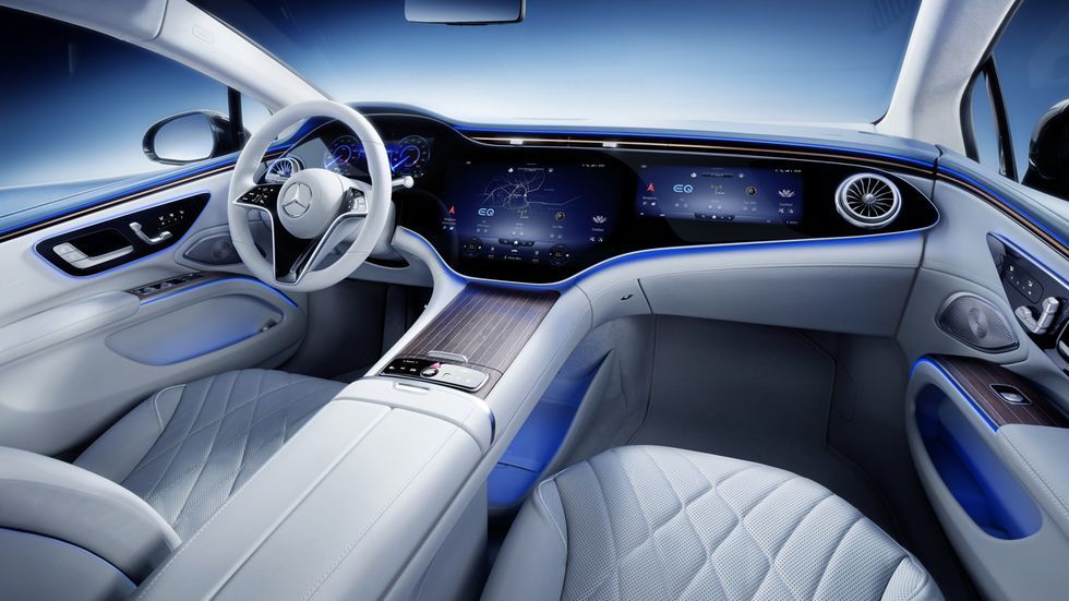 EQS tendrá la tecnología Mercedes-Benz y Luminar