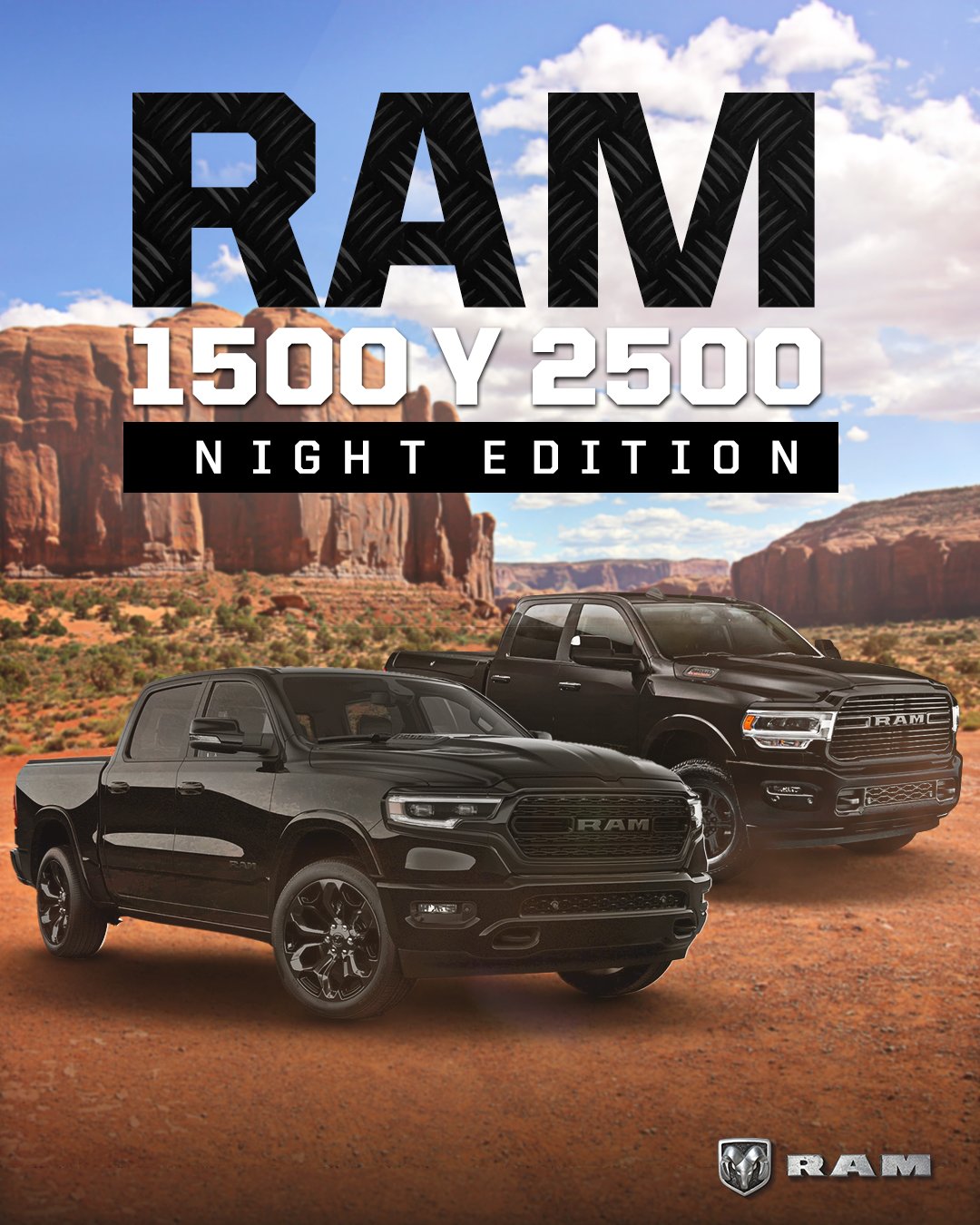 RAM introduce paquete exclusivo para las versiones 1500 y 2500 Limited 2022