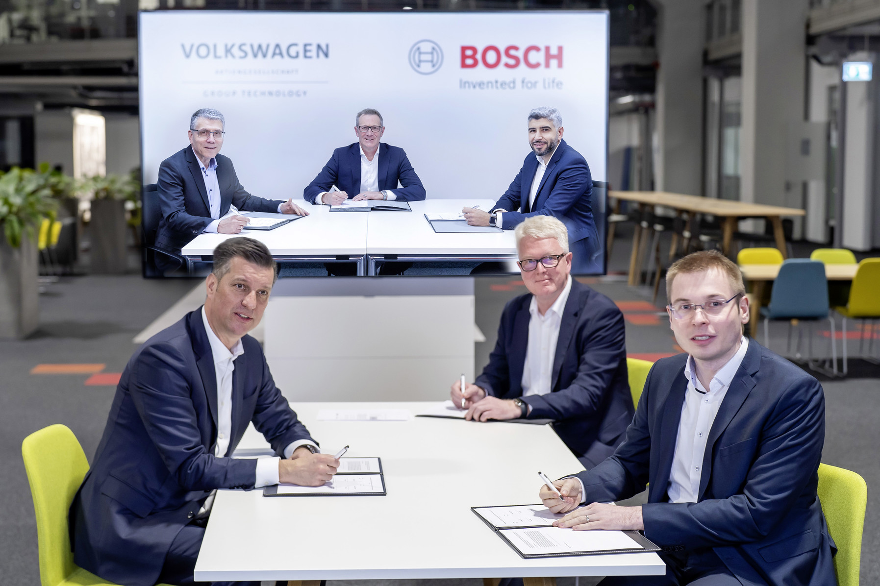Volkswagen y Bosch