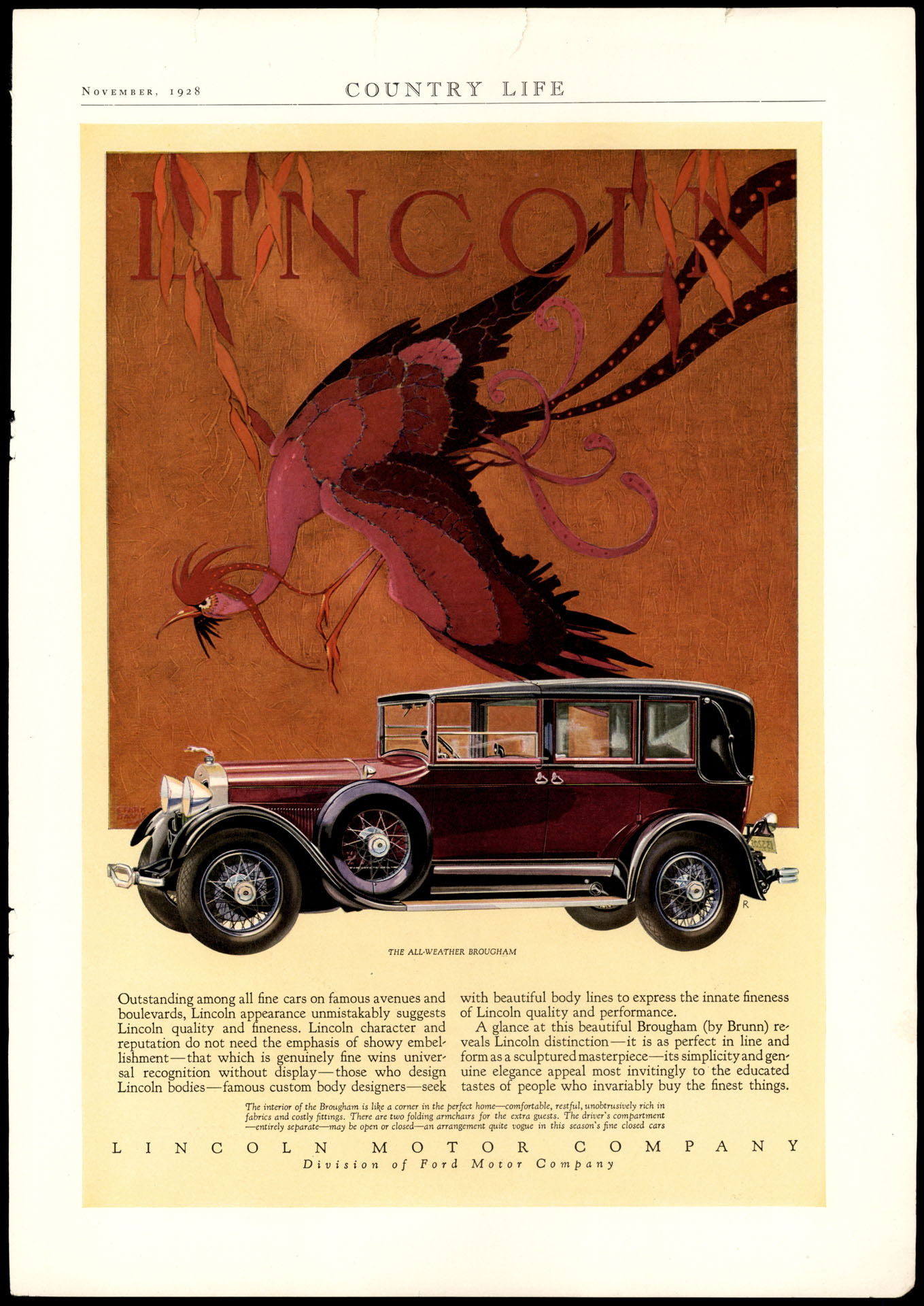 1928 Lincoln Model L Touring Car | Memo Lira