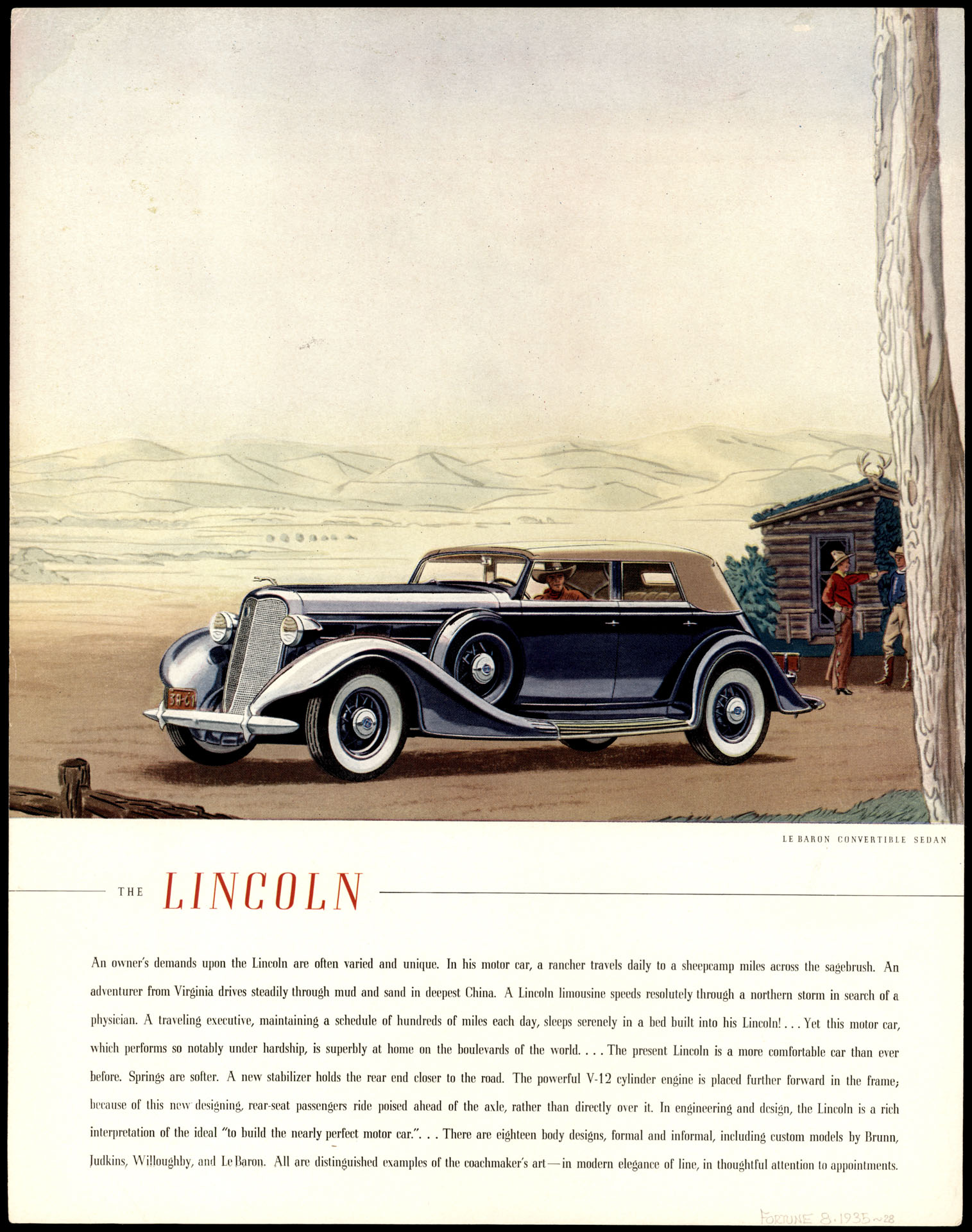 1937 Lincoln Model K Touring Car | Memo Lira