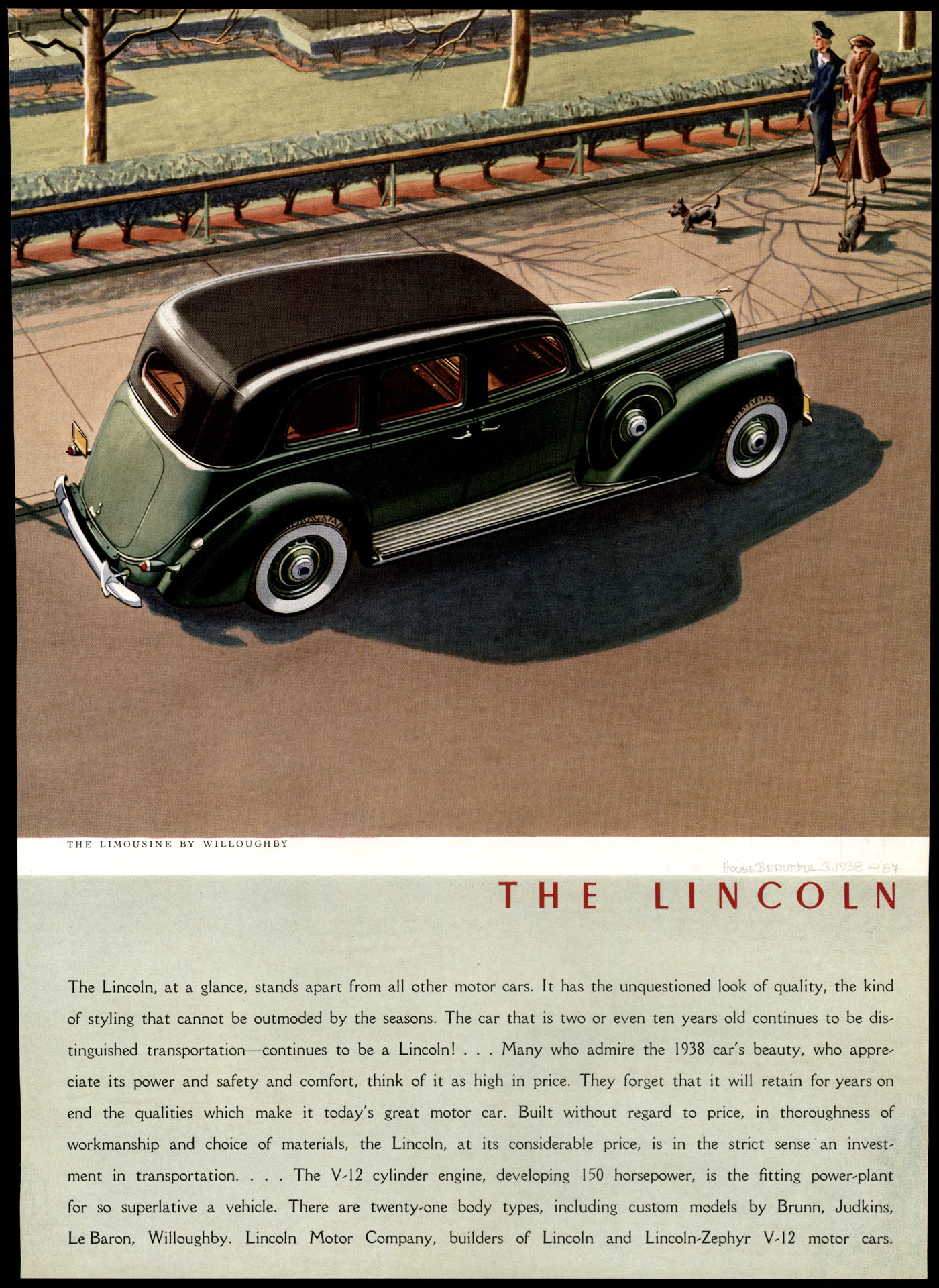 1937 Lincoln Model K Touring Car | Memo Lira