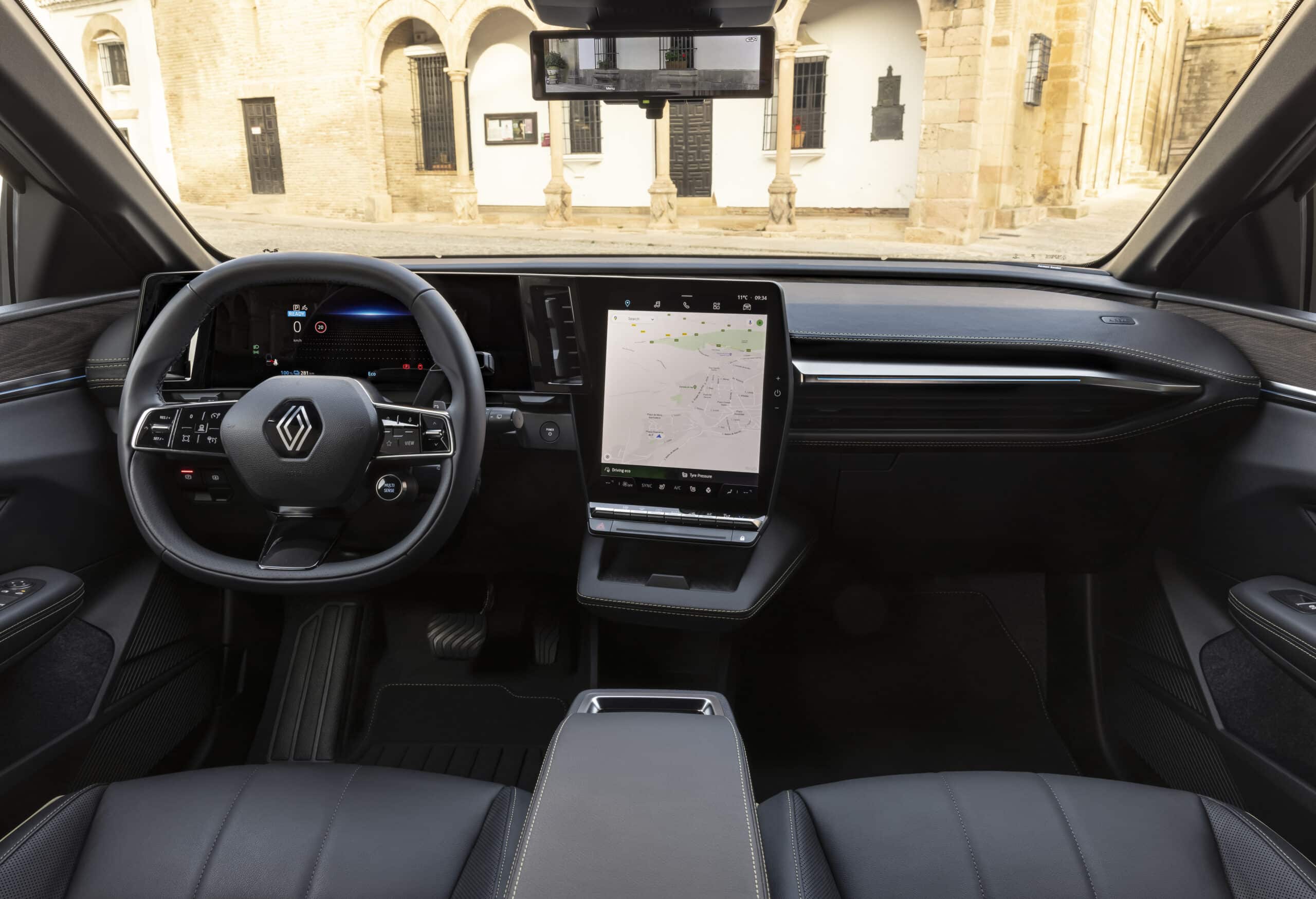 El sistema multimedia OpenR de Renault Mégane E-Tech
