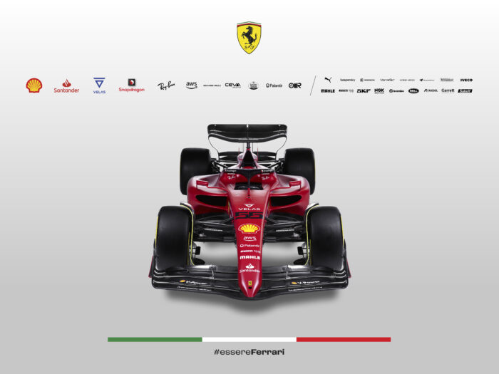 La Scuderia Ferrari presenta a su retador de 2022, el F1-75