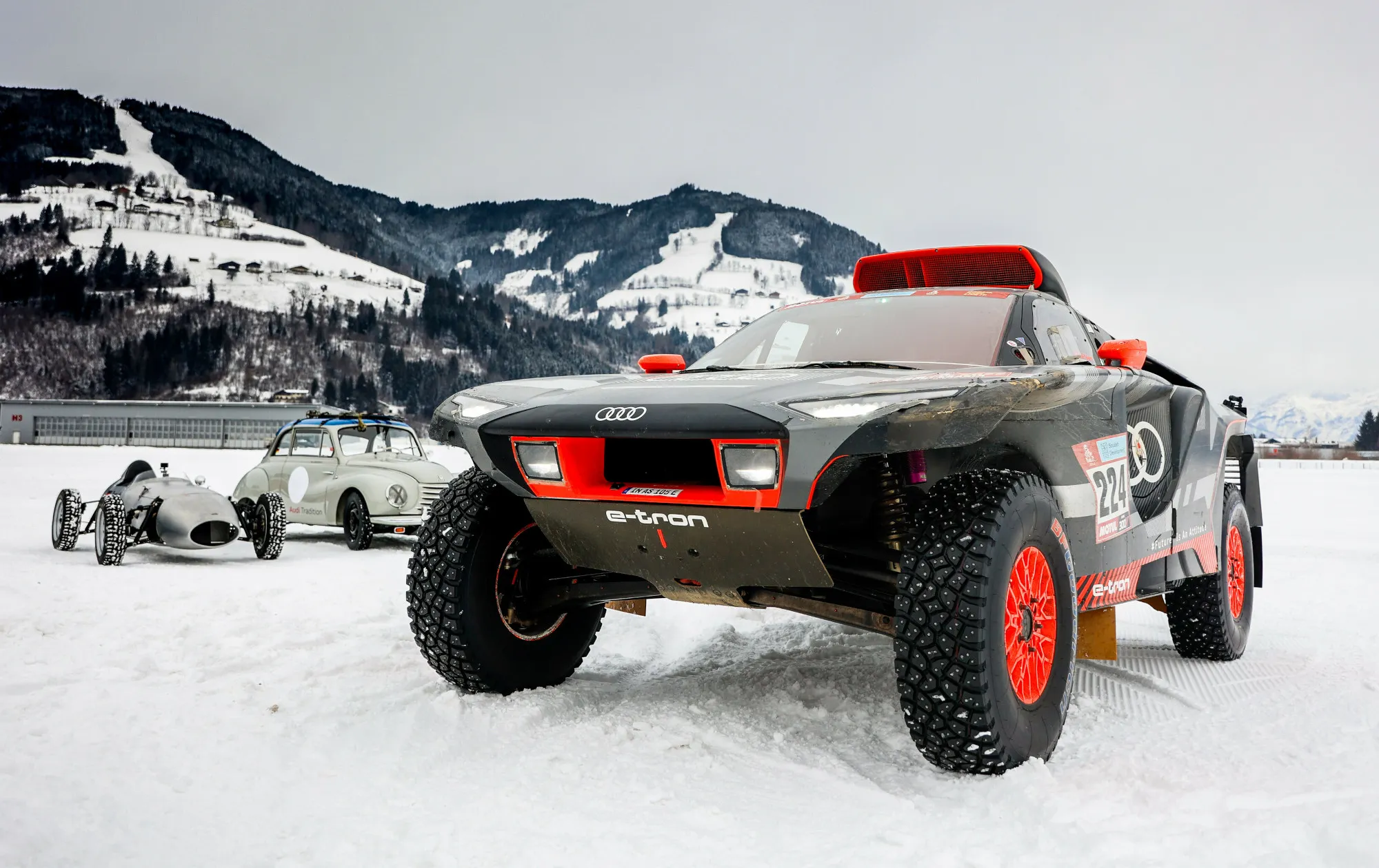 Ken Block prueba el Audi RS Q e-tron