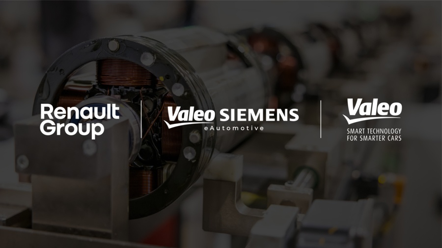 Renault y Valeo Siemens eAutomotive se unen para desarrollar un nuevo motor eléctrico