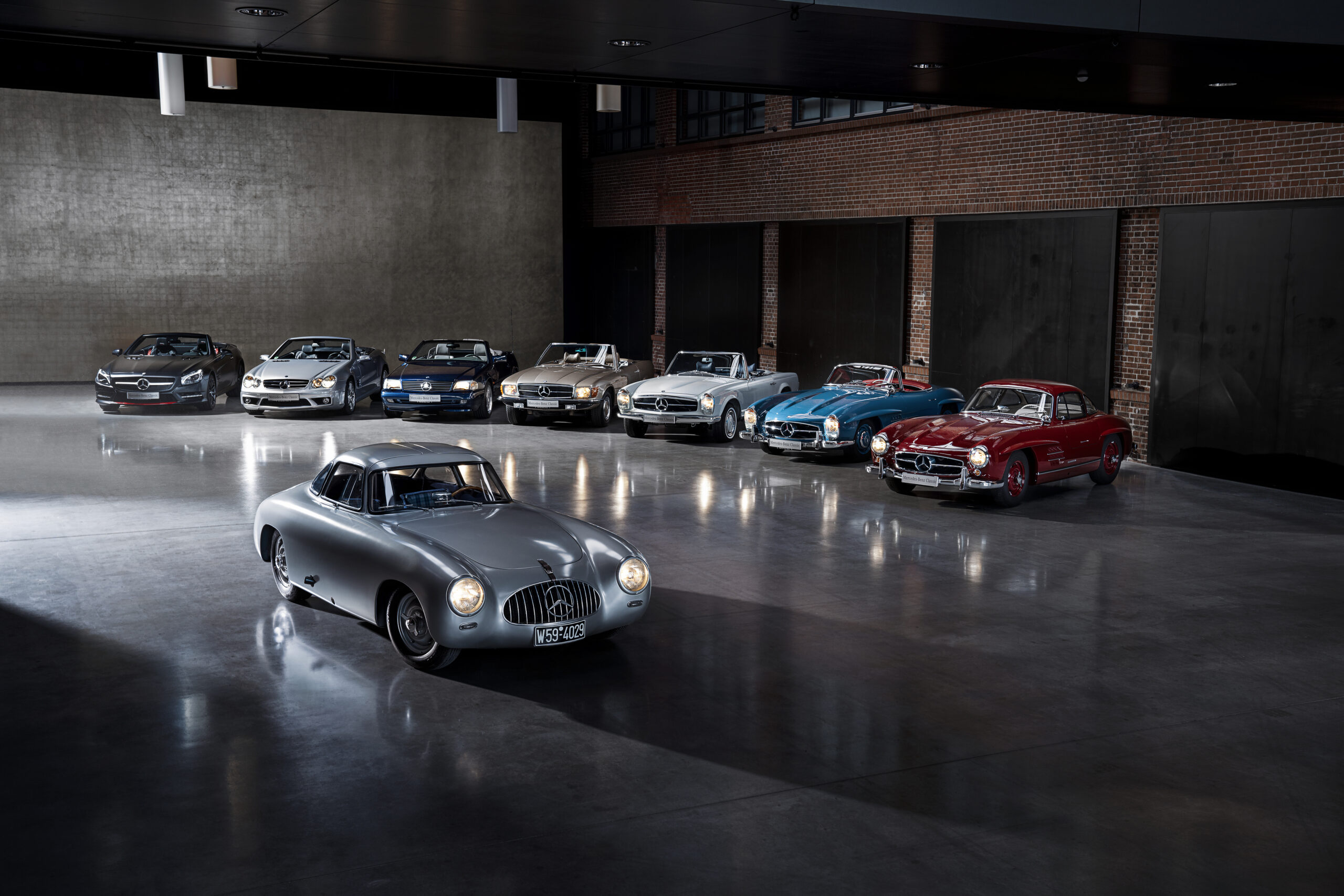 Se cumplen 70 años de los vehículos Mercedes-Benz SL