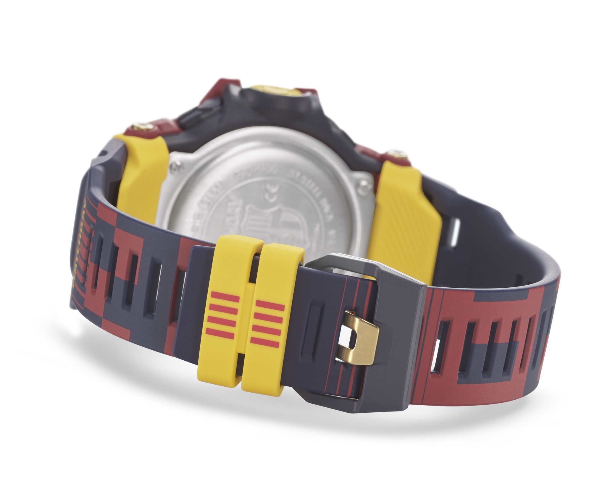 Casio G Shock FC Barcelona Colaboración Matchday GBD 100BAR 4 back 01