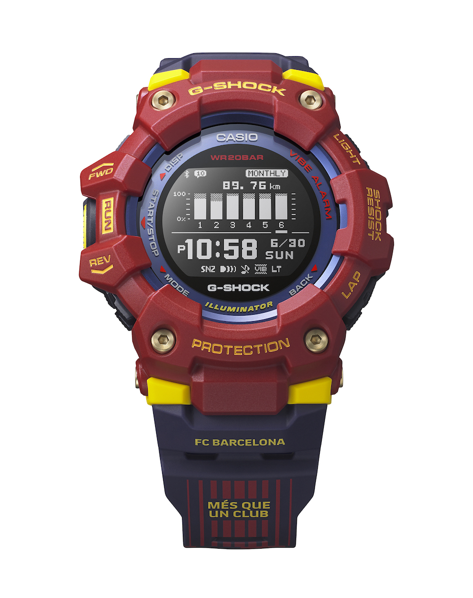 Casio G Shock FC Barcelona Colaboración Matchday GBD 100BAR 4 soldat