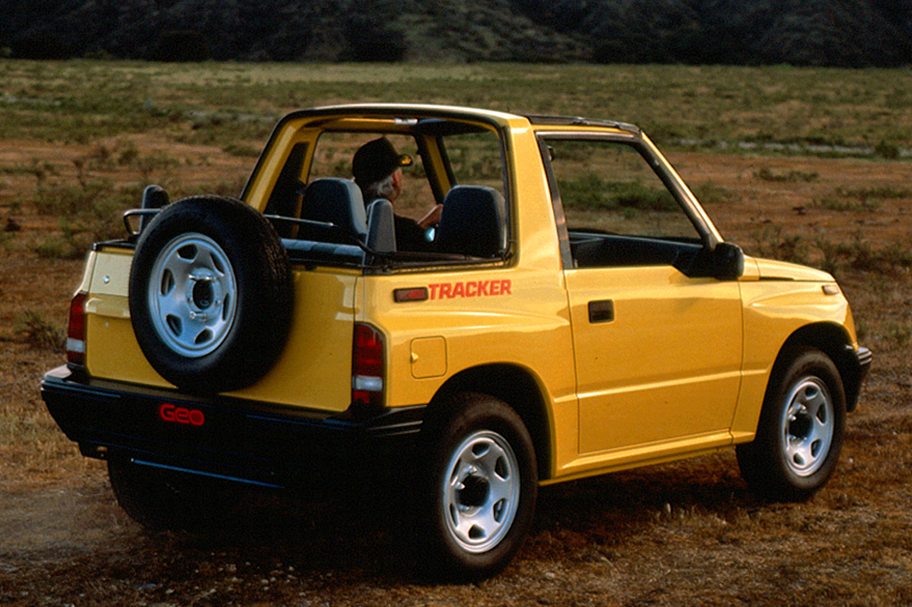 ChevroletTrackerParteTrasera | Memo Lira Parte trasera Geo Tracker