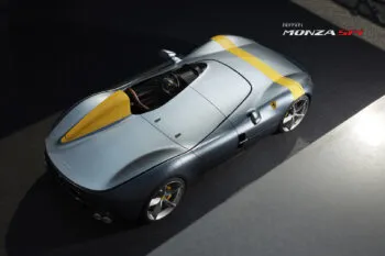 Ferrari Monza SP1 Bird View