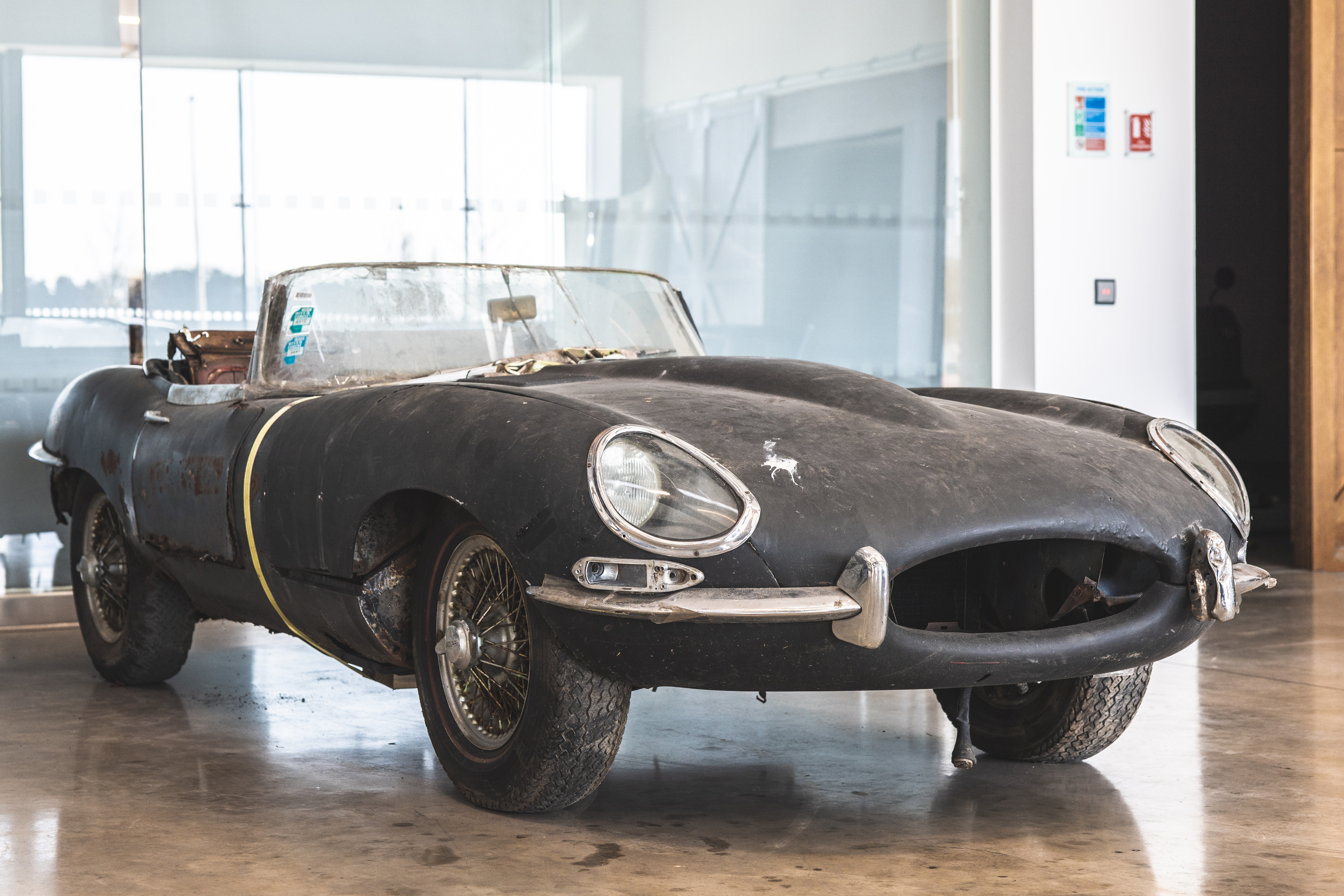 10 | Memo Lira El ejemplar de Jaguar E Type que se seleccionó para restaurarse