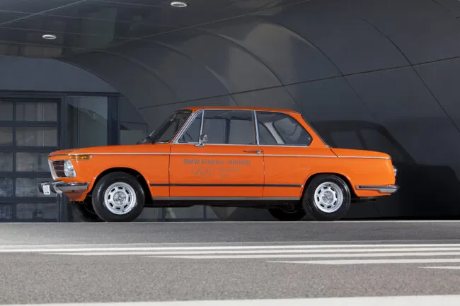 BMW 1602: el primer vehículo eléctrico de BMW cumple 50 años