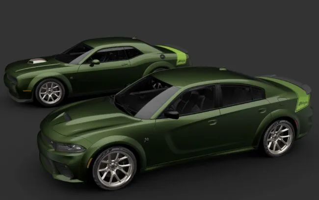Dodge Charger y Challenger Scat Pack Swinger 2023 se unen a los modelos 