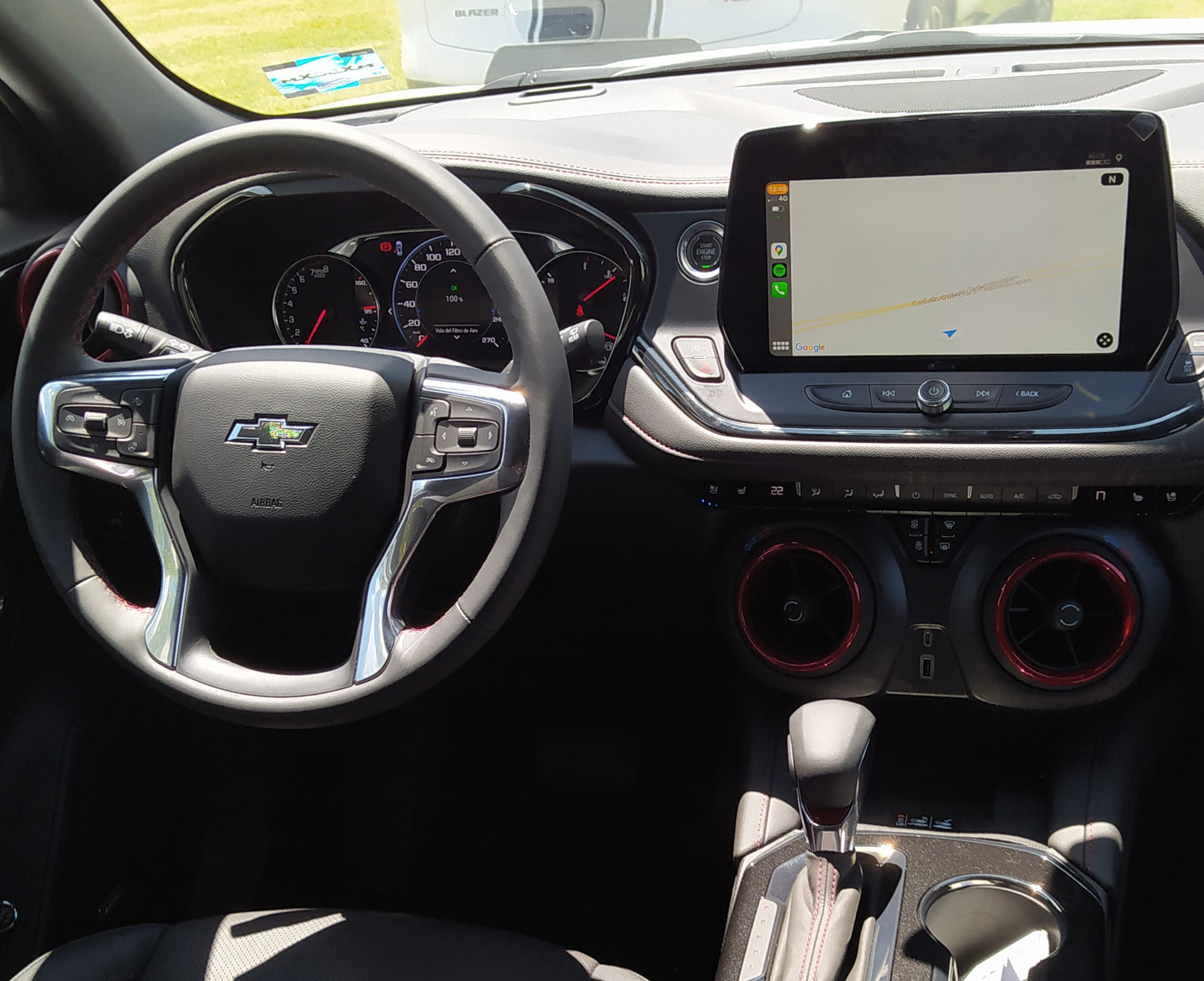 Interior Chevrolet Blazer 2023 | Memo Lira Interior Chevrolet Blazer 2023