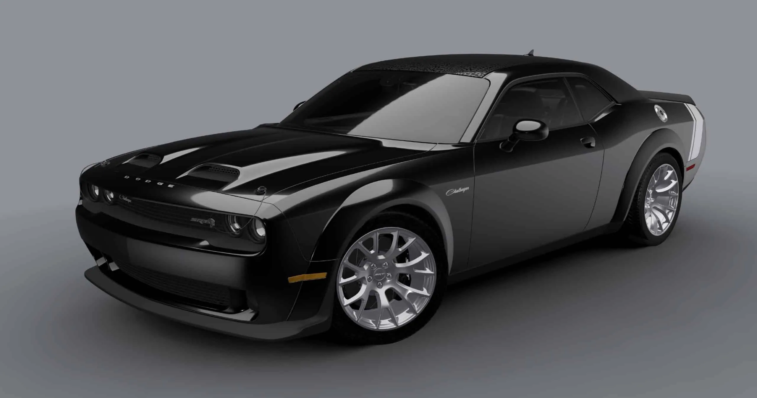 Dodge Challenger Black Ghost 2023, el sexto de siete modelos 