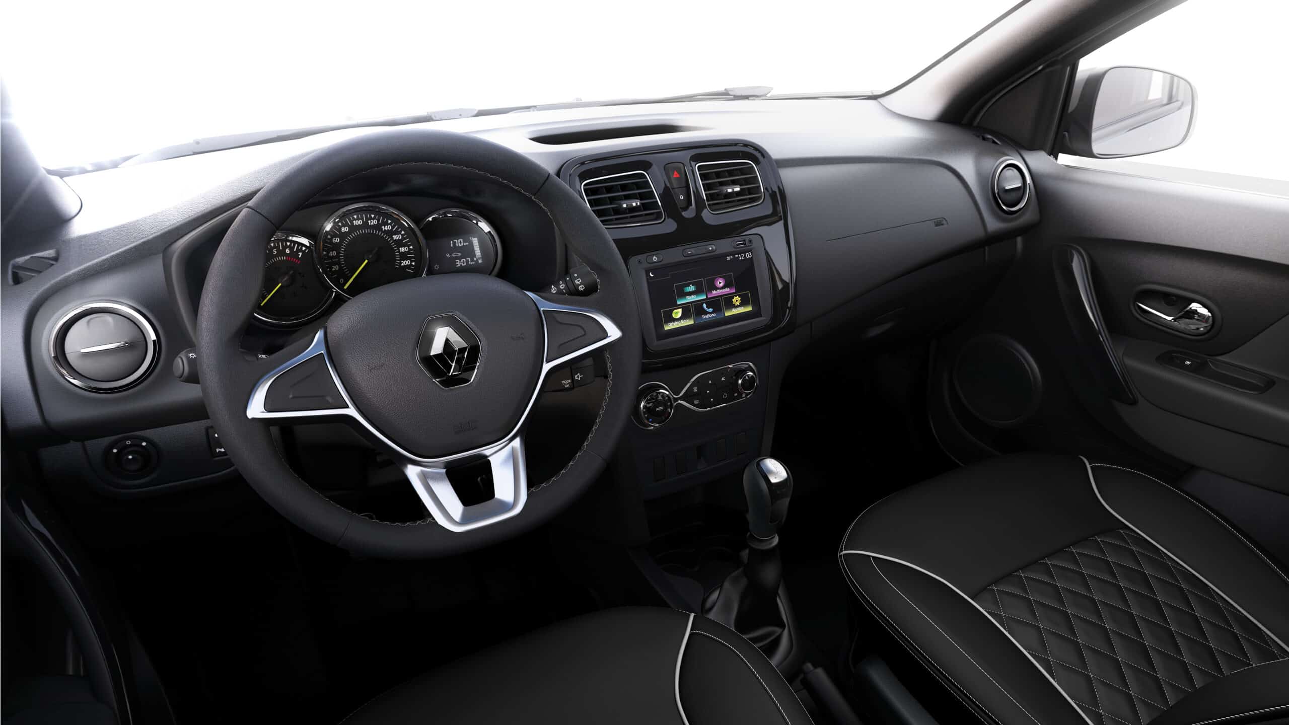 Interior del nuevo Renault Logan