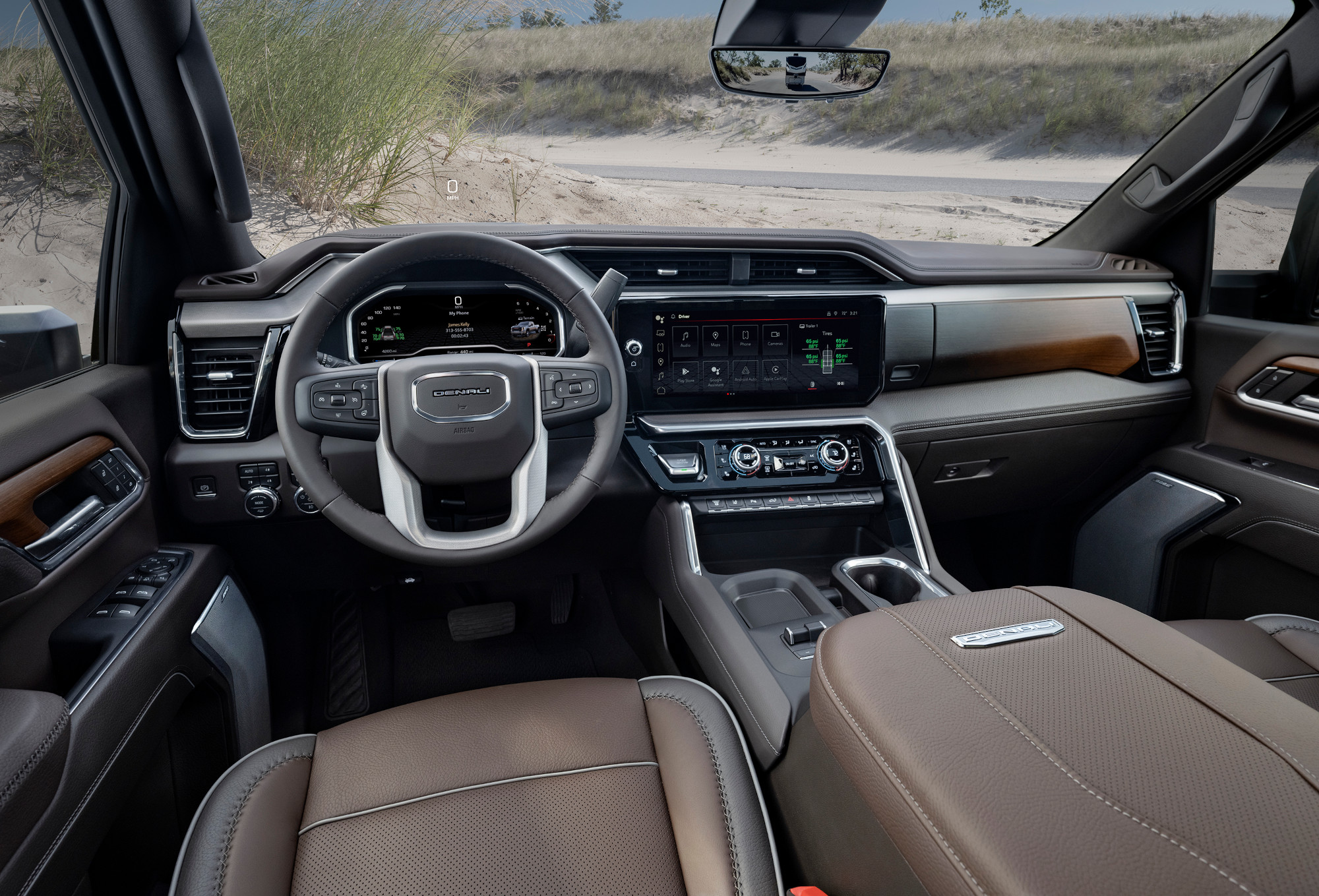 Interior GMC Sierra HD 2024