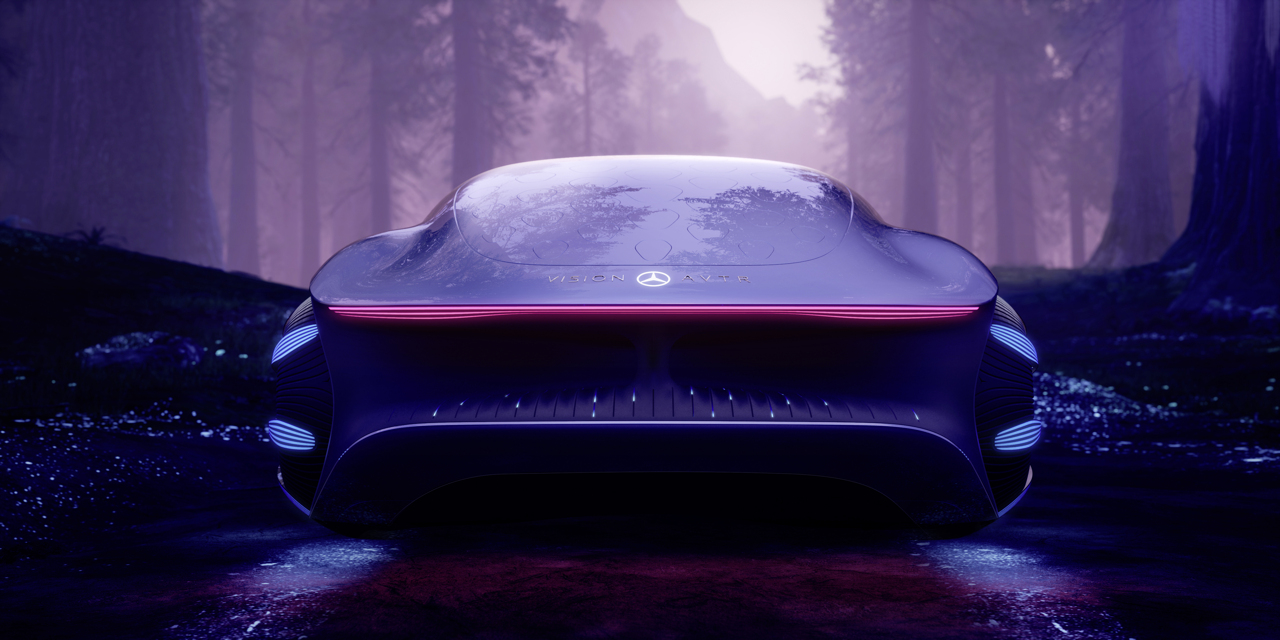 Mercedes-Benz y Avatar crearon el VISION AVTR