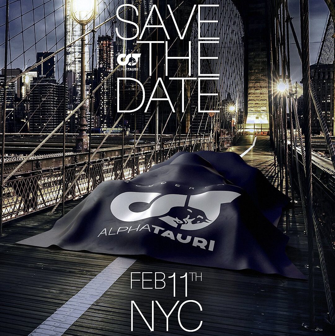 AlphaTauri fija la fecha de lanzamiento de su monoplaza en Nueva York 