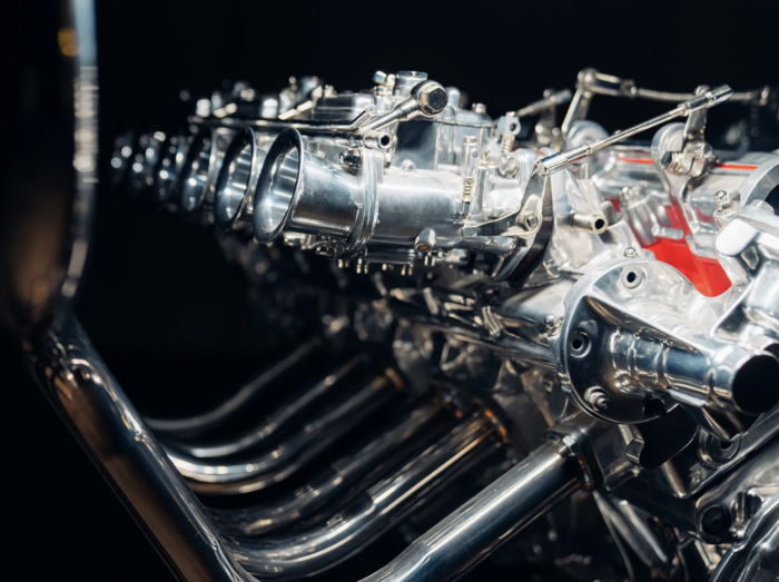 Mesa de motor Ferrari V12