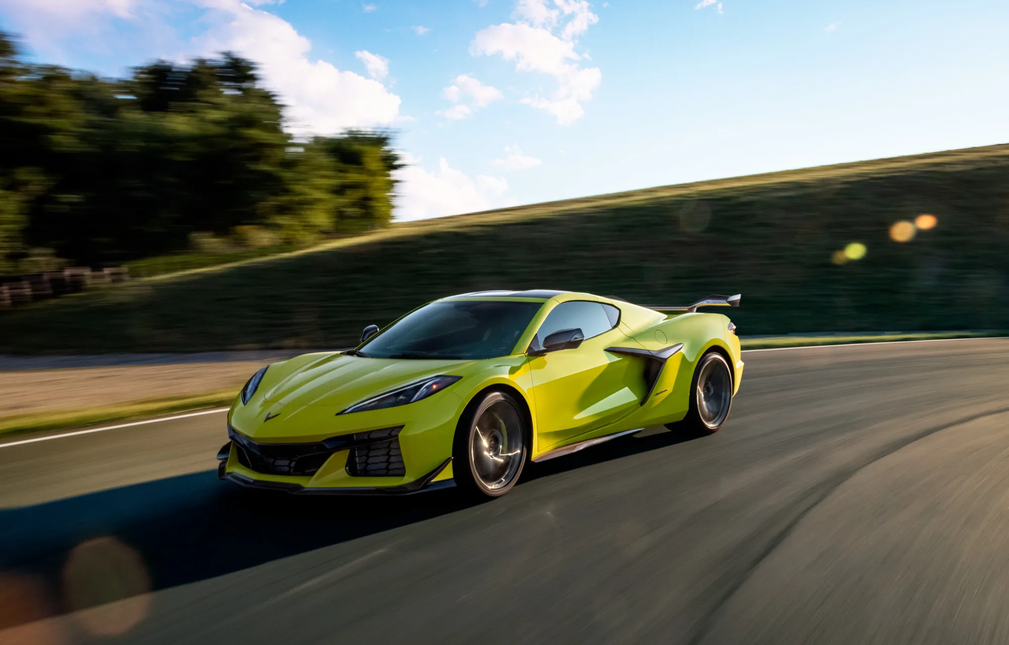 Chevrolet Corvette Z06 2023, precisión en la pista