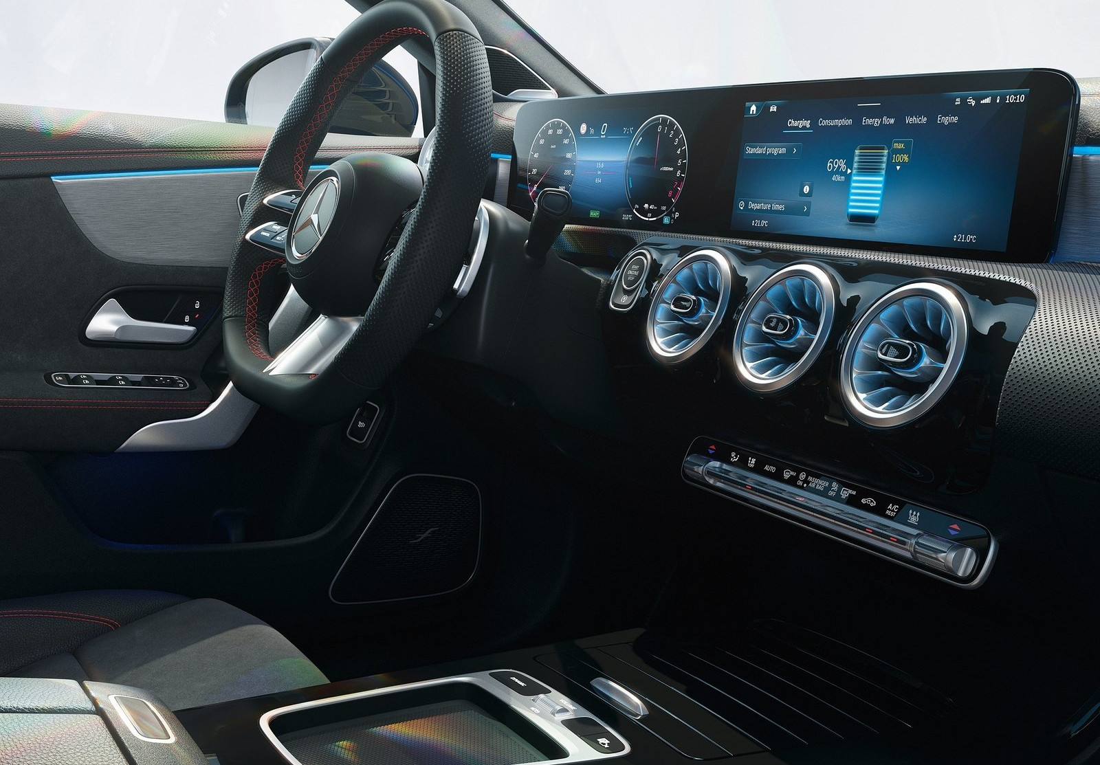 Interior Mercedes Benz CLA