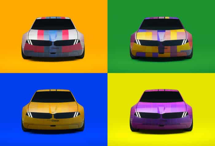 BMW i Vision Dee, el auto que cambia de color