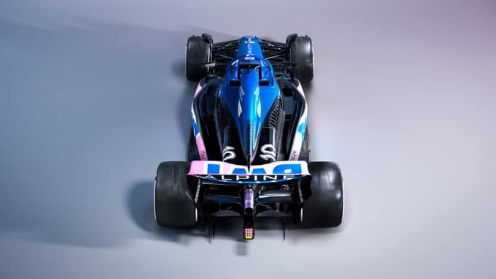 Alpine revela el A523 para su alineación de pilotos de F1 totalmente franceses
