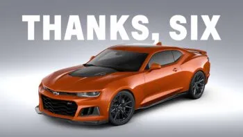 Despiden la sexta generación de Chevrolet Camaro
