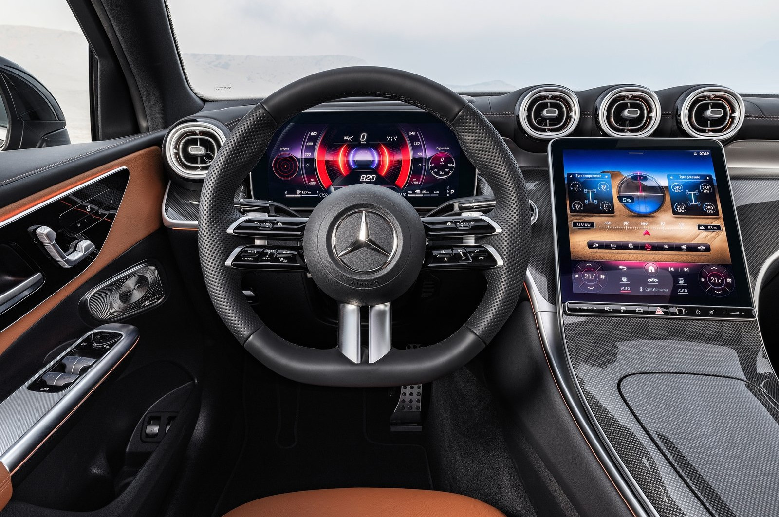 Interior Mercedes Benz GLC Coupé 
