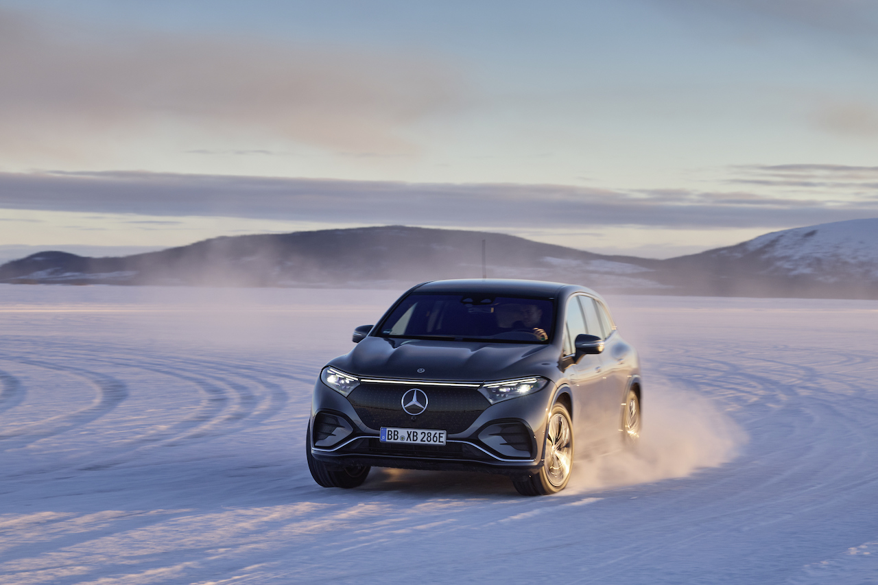 Mercedes-Benz en Círculo Polar Ártico