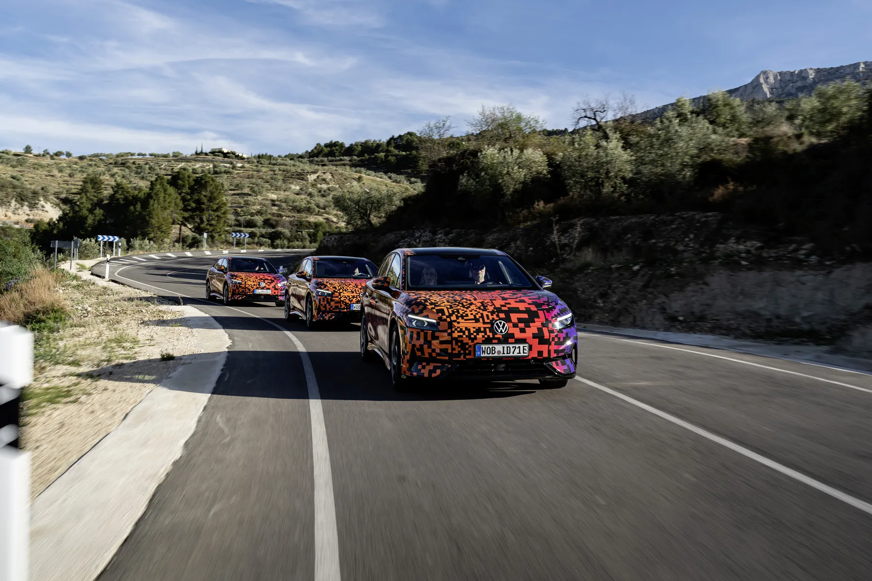 Volkswagen ID.7 avanza en sus pruebas finales