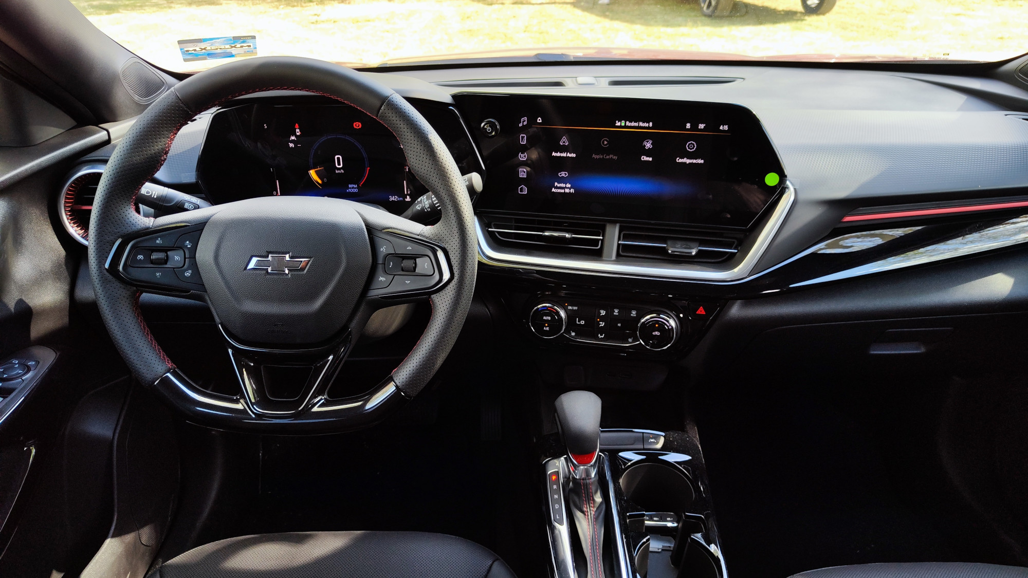 Interior Chevrolet Trax 2024