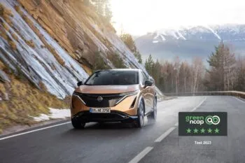 Nissan Ariya alcanza 5 estrellas de Geen NCAP