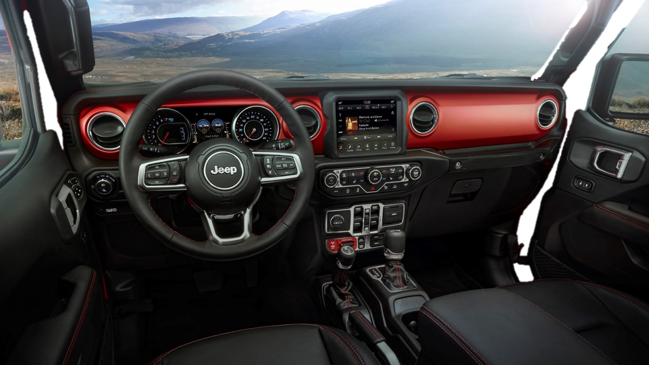 Interior Jeep JT Rubicon Sunrider 2023