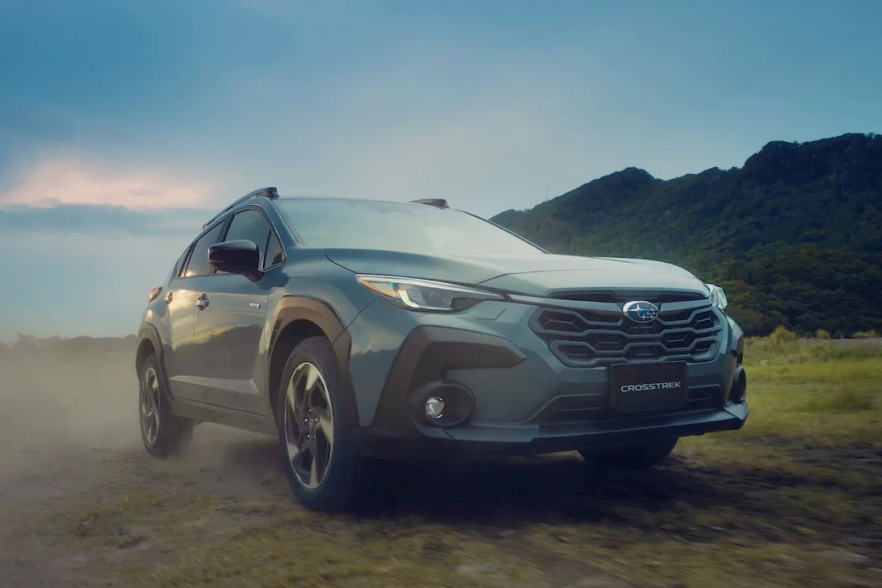 Subaru Crosstrek en camino todoterreno