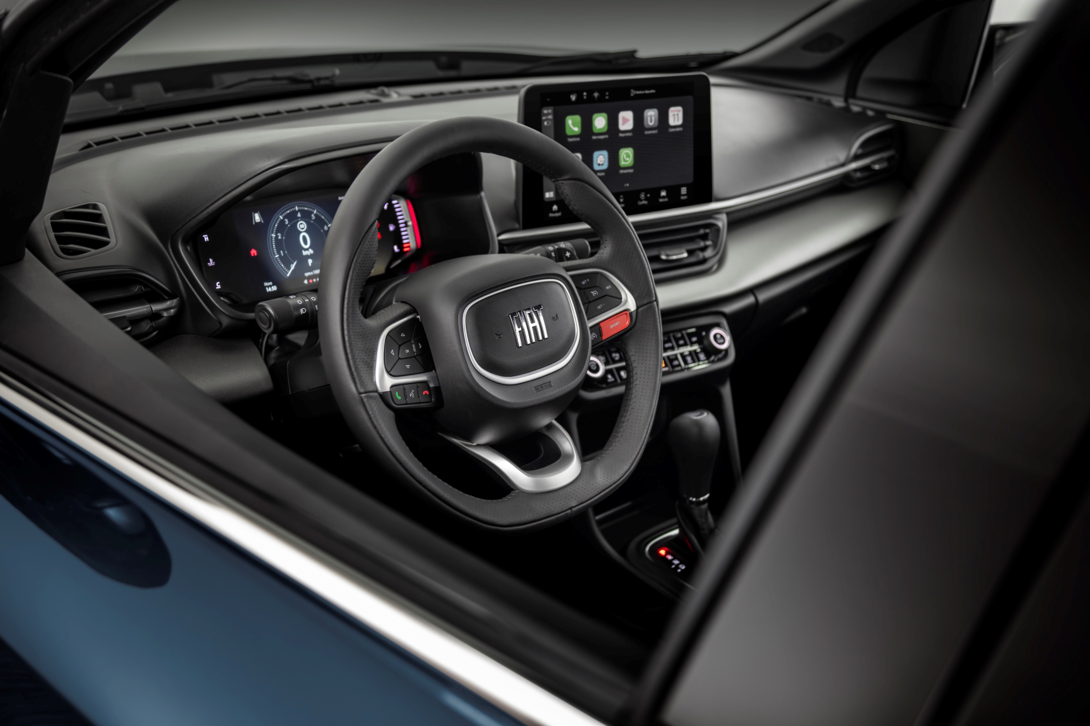 Interior de Fiat Pulse