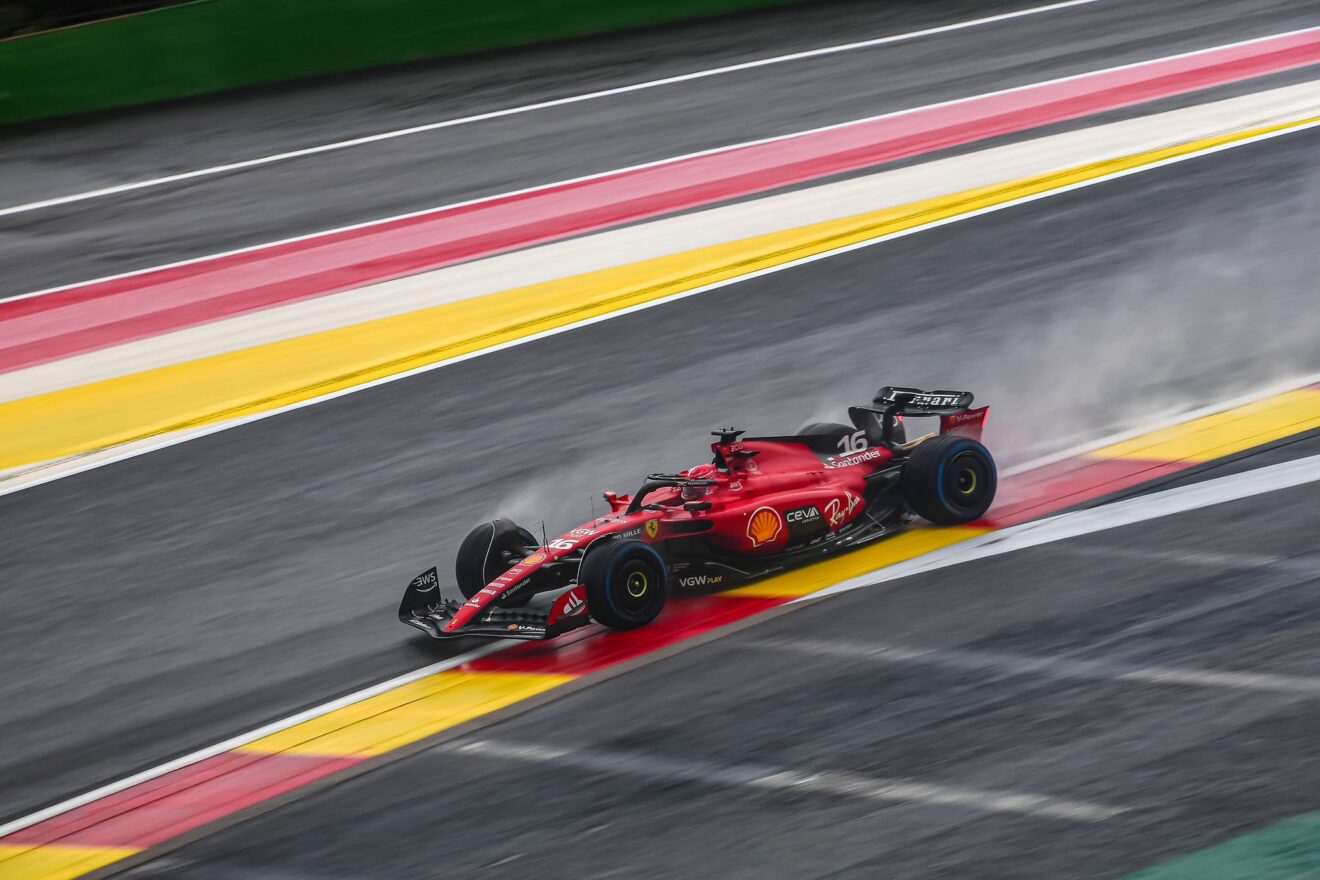Charles Leclerc largará desde la pole position en Spa-Francorchamps